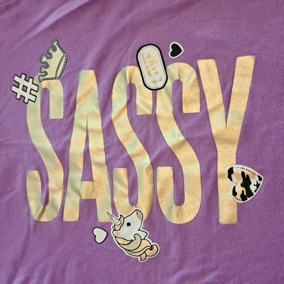 Purple top 5T The Children's Place Tees - Long Sleeve/Shirts & Tops, Size 5TG fo - Picture 2 of 3